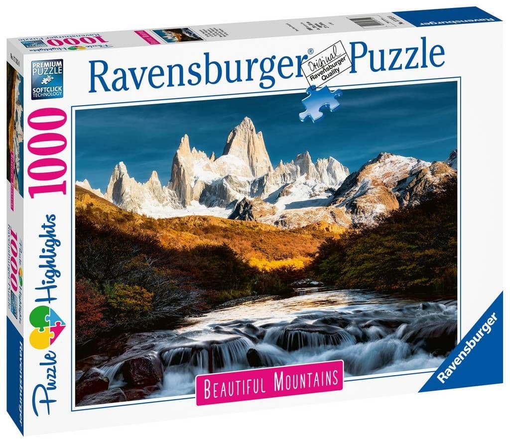 Ravensburger - Fitz Roy Patagonia - Argentina - 1000 Piece Jigsaw Puzzle