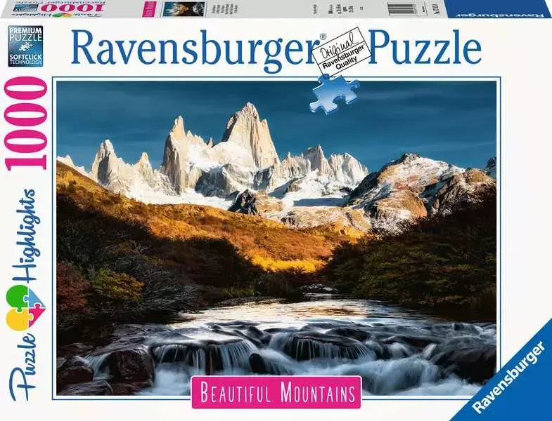 Ravensburger - Fitz Roy Patagonia - Argentina - 1000 Piece Jigsaw Puzzle