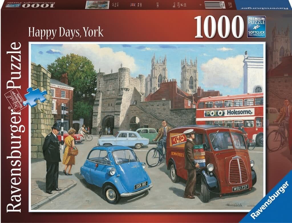 Ravensburger - Happy Days York - 1000 Piece Jigsaw Puzzle