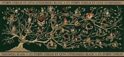 Ravensburger - Harry Potter Black Family Tree - 2000 Piece Jigsaw Puzzle