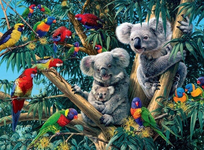 Ravensburger - Koalas in a tree - 500 Piece Jigsaw Puzzle