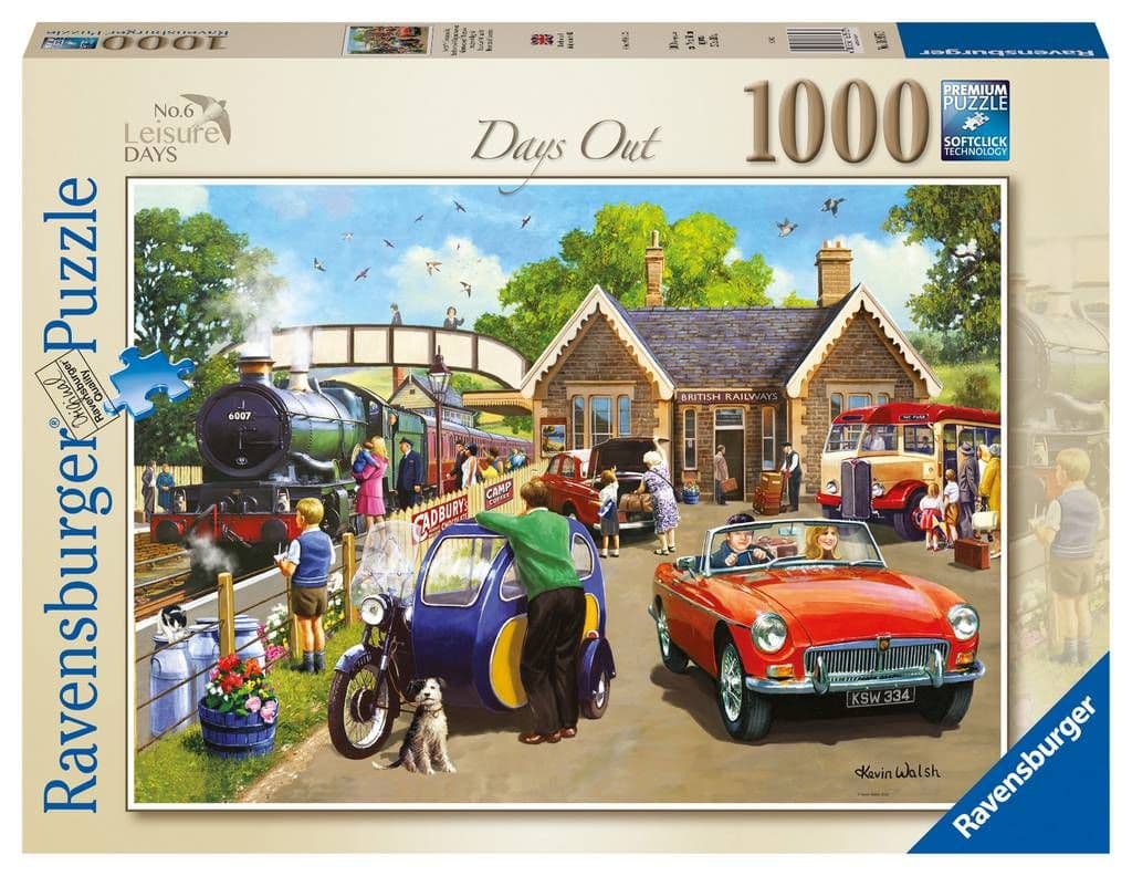 Ravensburger - Leisure Days No 6 Days Out - 1000 Piece Jigsaw Puzzle