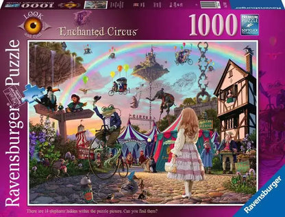 Ravensburger - Look & Find No 2 - Enchanted Circus - 1000 Piece Jigsaw Puzzle