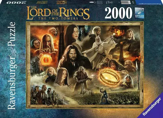 Ravensburger - Lord of the Rings, The Two Towers - 2000 Piece Jigsaw Puzzle