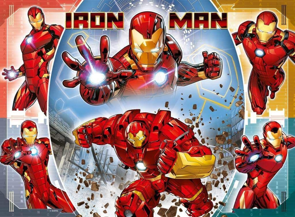 Ravensburger - Marvel Hero Iron Man - 100XXL Piece Jigsaw Puzzle