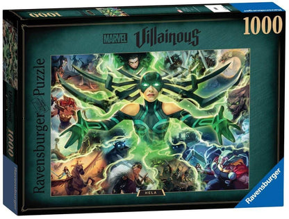 Ravensburger - Marvel Villainous - Hela - 1000 Piece Jigsaw Puzzle