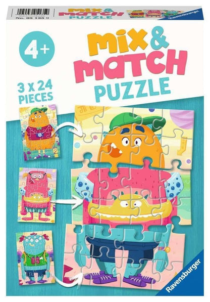 Ravensburger - Monsters Mix & Match Jigsaw Puzzle