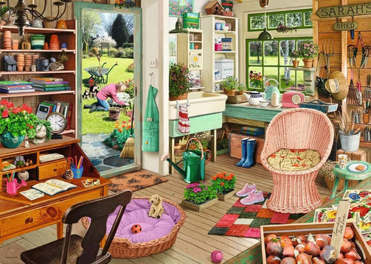 Ravensburger - My Haven No 8 - The Garden Shed 1000 Piece Jigsaw Puzzle