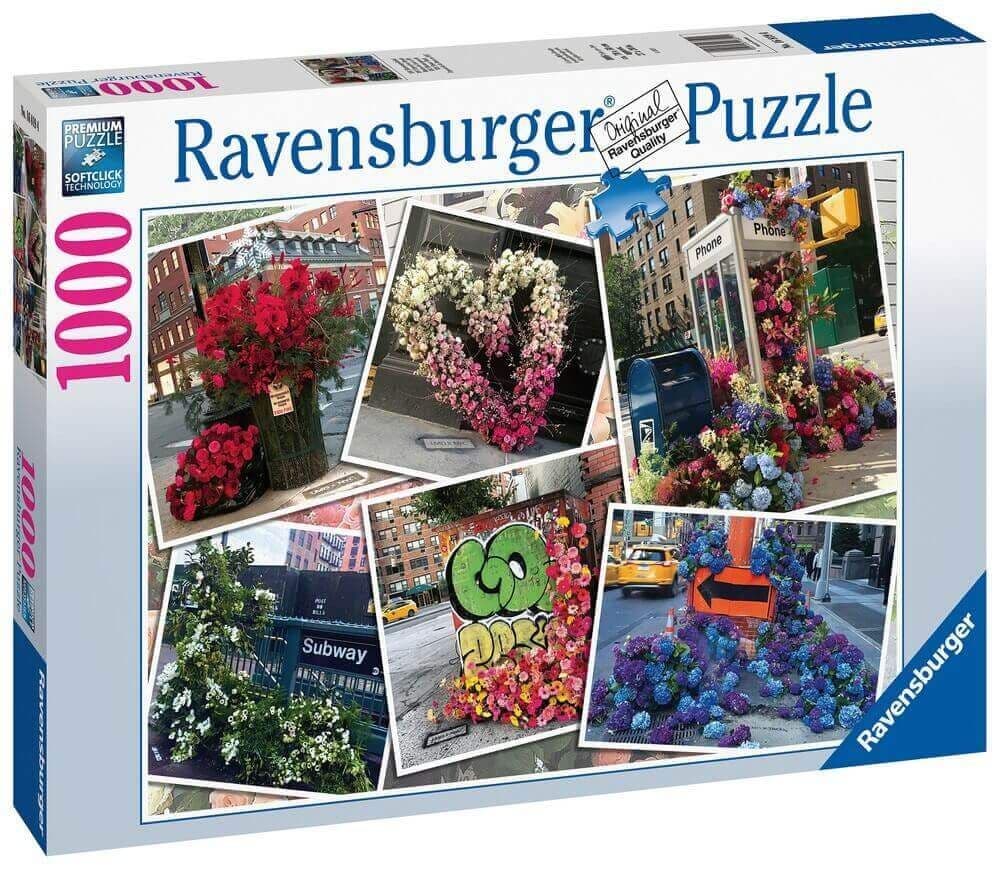 Ravensburger - NYC Flower Flash - 1000 Piece Jigsaw Puzzle