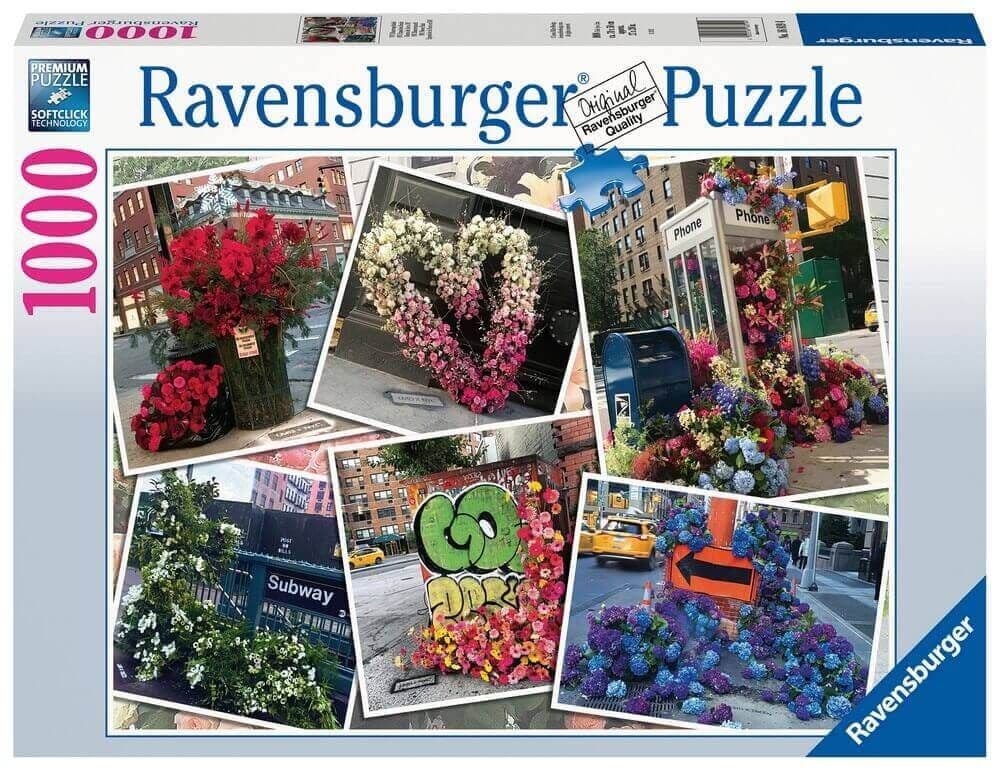 Ravensburger - NYC Flower Flash - 1000 Piece Jigsaw Puzzle