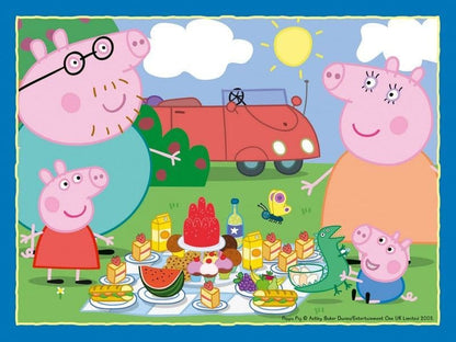 Ravensburger - Peppa Pig 4 in a Box Jigsaw Puzzle