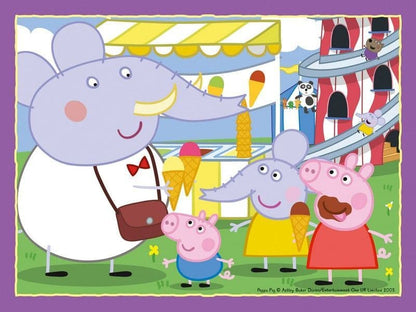 Ravensburger - Peppa Pig 4 in a Box Jigsaw Puzzle