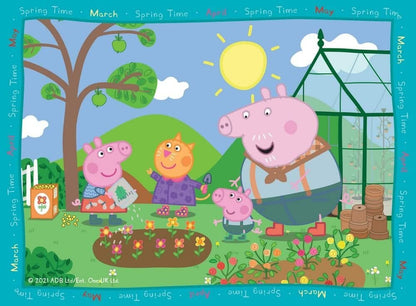 Ravensburger - Peppa Pig Four Seasons 4 in a Box Jigsaw Puzzle