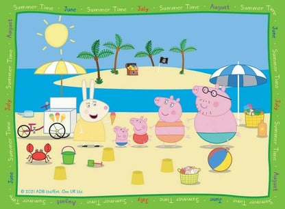 Ravensburger - Peppa Pig Four Seasons 4 in a Box Jigsaw Puzzle