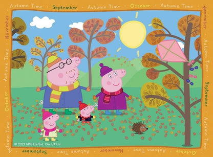 Ravensburger - Peppa Pig Four Seasons 4 in a Box Jigsaw Puzzle