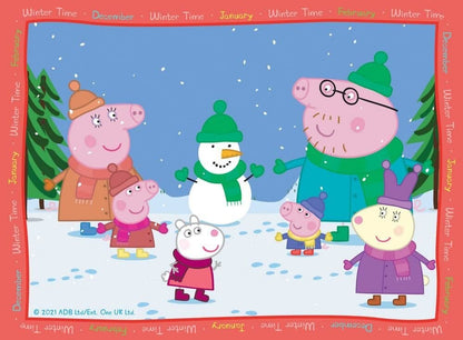 Ravensburger - Peppa Pig Four Seasons 4 in a Box Jigsaw Puzzle