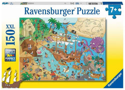 Ravensburger - Pirate Island - 150XXL Piece Jigsaw Puzzle