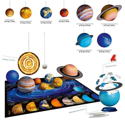 Ravensburger - Planetary Solar System 3D Puzzle