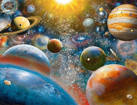 Espace Exploration Galaxy Puzzle pour Adultes Et Enfants 1000 Pièce Puzzle