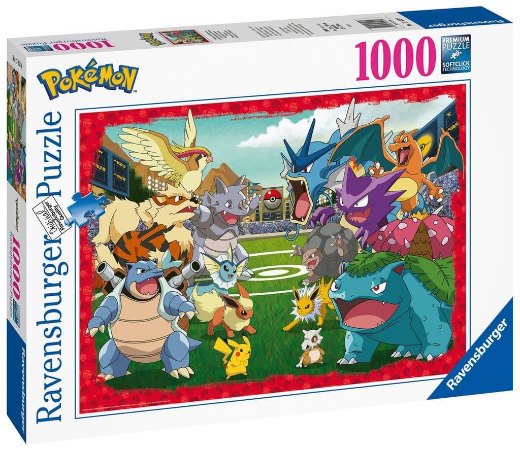 Ravensburger - Pokemon Showdown - 1000 Piece Jigsaw Puzzle