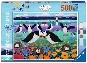 Ravensburger - Puffinry 500 Piece Jigsaw Puzzle