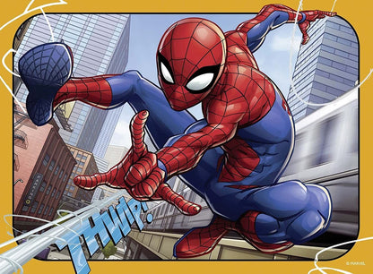 Ravensburger - Spiderman 4 in a Box Jigsaw Puzzle