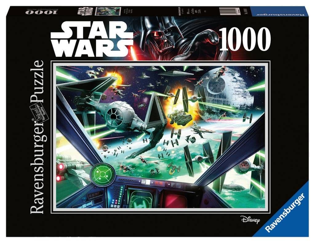 Ravensburger - Star Wars X-Wing Cockpit - 1000 Piece Jigsaw Puzzle