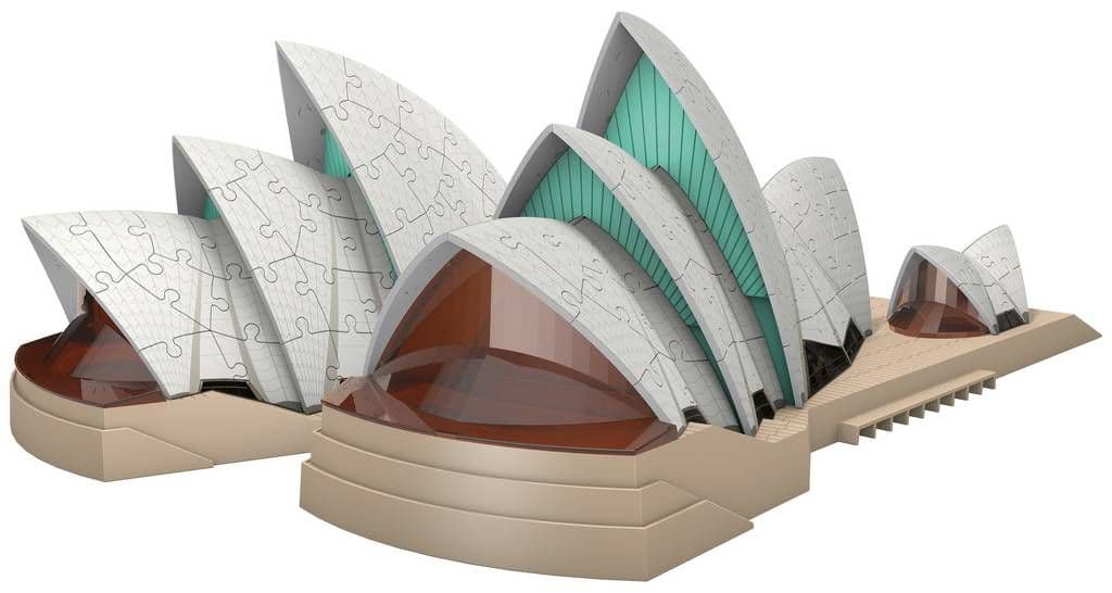 Ravensburger - Sydney Opera House 3D Puzzle - 216 Piece Jigsaw Puzzle