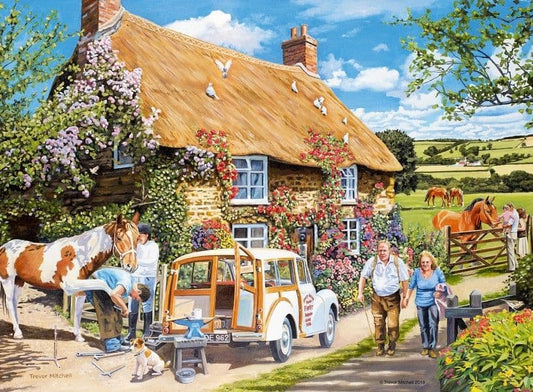 Ravensburger - The Country Cottage - 100XXL Piece Jigsaw Puzzle