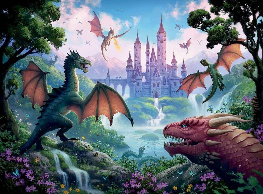 Ravensburger - The Dragons Wrath - 300XXL Piece Jigsaw Puzzle