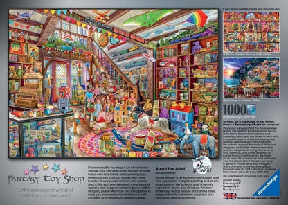 Ravensburger - The Fantasy Toy Shop - 1000 Piece Jigsaw Puzzle