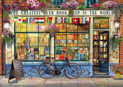 Ravensburger - The Greatest Bookshop - 1000 Piece Jigsaw Puzzle