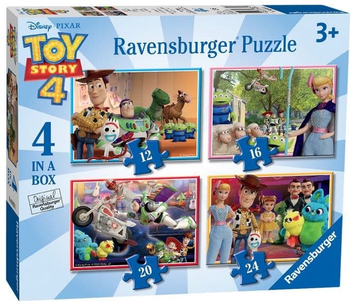 Ravensburger - Toy Story 4 - 4 in a Box Jigsaw Puzzle