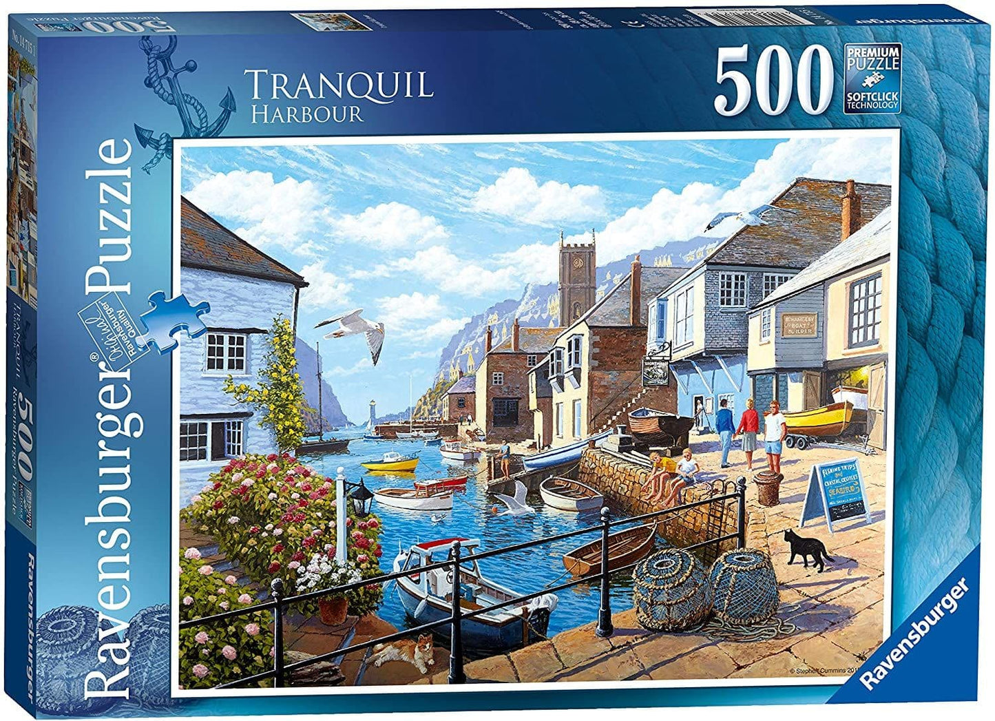Ravensburger - Tranquil Harbour - 500 Piece Jigsaw Puzzle
