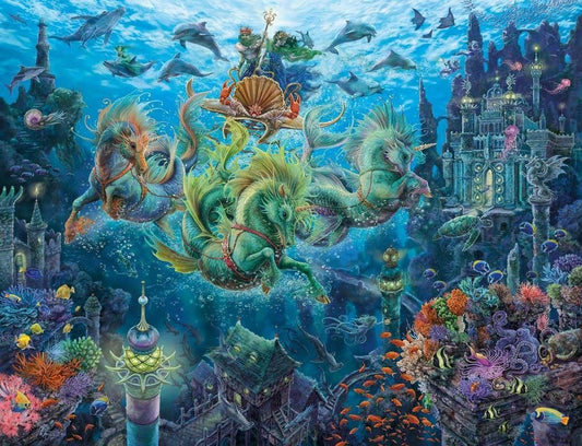 Ravensburger - Underwater Magic - 2000 Piece Jigsaw Puzzle