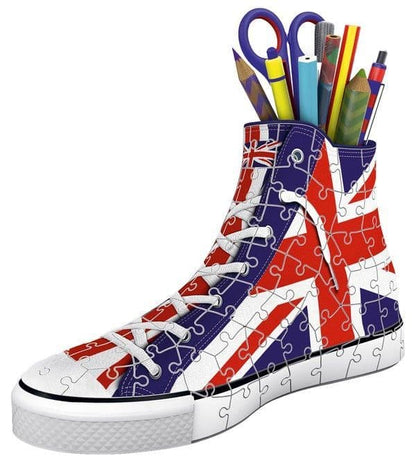 Ravensburger - Union Jack Sneaker 108 Piece Jigsaw Puzzle  3D