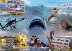 Ravensburger - Universal Vault Collection Jaws - 1000 Piece Jigsaw Puzzle