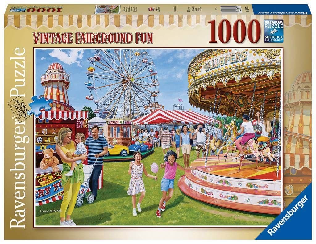 Ravensburger - Vintage Fairground fun - 1000 Piece Jigsaw Puzzle