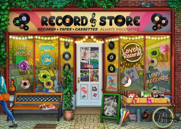 The Music Shop 5000-Piece Puzzle by Jan van Haasteren – RoseWillie