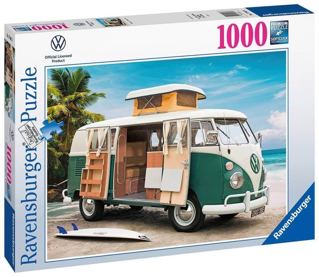 Ravensburger - Volkswagen T1 Camper Van - 1000 Piece Jigsaw Puzzle