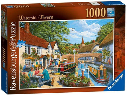 Ravensburger - Waterside Tavern - 1000 Piece Jigsaw Puzzle