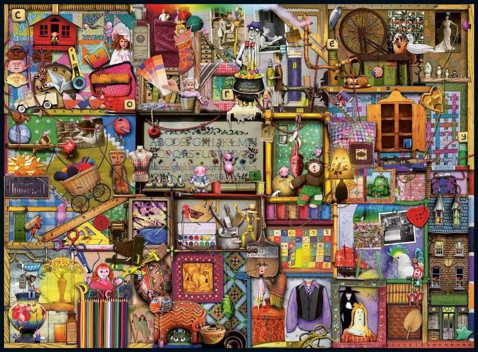 Ravensburger - Wonderful World of Colin Thompson - 4 x 500 Piece