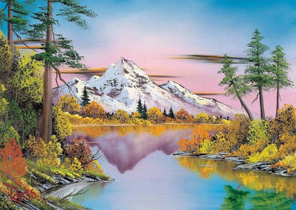 Schmidt - Bob Ross - Reflections - 1000 Piece Jigsaw Puzzle