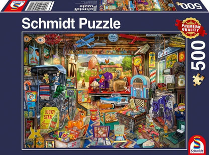 Schmidt - Garage Car Boot Sale - 500 Piece Jigsaw Puzzle