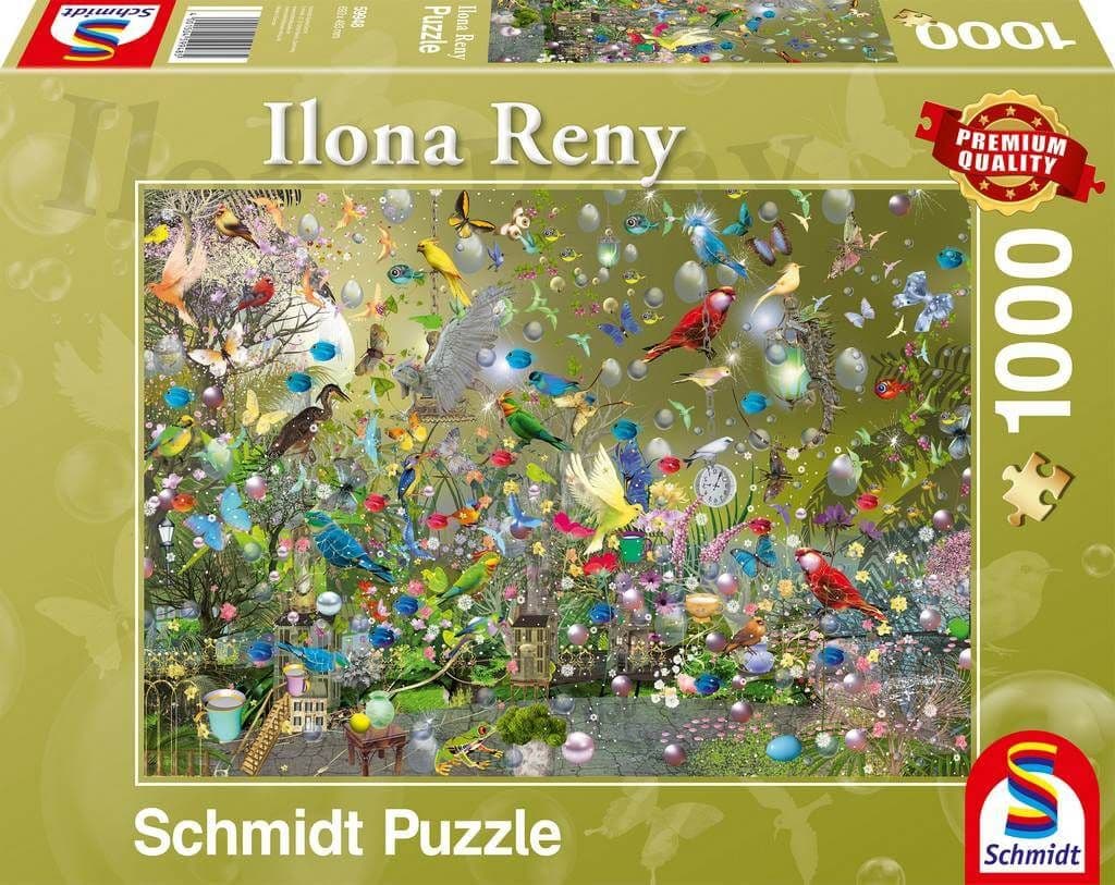 Schmidt - Ilona Reny - A Parrot Jungle - 1000 Piece Jigsaw Puzzle