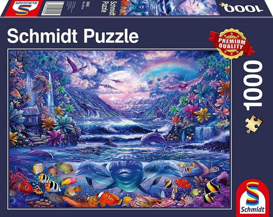 Schmidt - Moonlight Oasis - 1000 Piece Jigsaw Puzzle