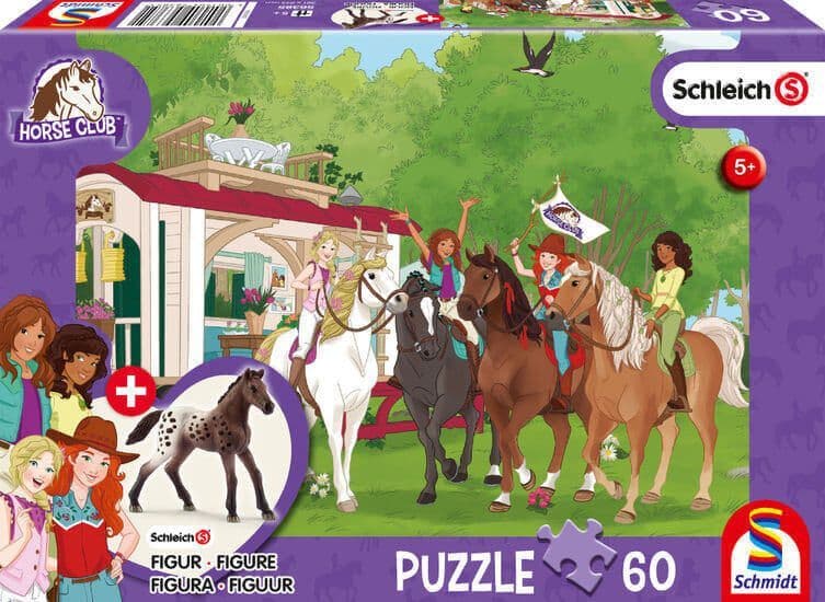 Schmidt - Schleich - Horse Club Meet - 60 Piece Jigsaw Puzzle