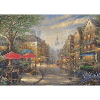 Schmidt - Thomas Kinkade - Cafe in Munich - 1000 Piece Jigsaw Puzzle