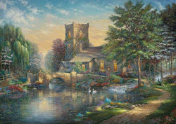 Schmidt - Thomas Kinkade - Willow Wood Chapel - 1000 Piece Jigsaw Puzzle