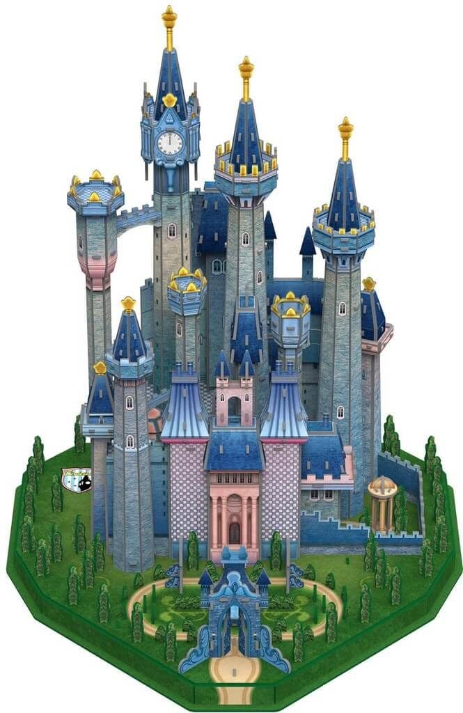 University Games - Disney Cinderella Castle - 356 Piece Jigsaw Puzzle
